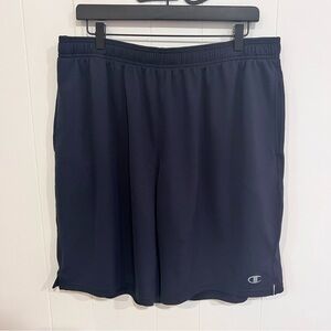 Champion Blue Athletic Shorts Lightweight Elastic Waistband NWOT
